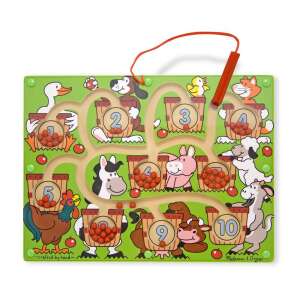 Mágneses számoló fa labirintus játék gyerekeknek - Melissa & Doug