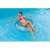 INTEX Pillow-back Pool-Schwimmring, klar, 137x122cm, Frau entspannt im Pool