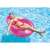 INTEX Pillow-back ponton, różowy, 137x122cm, kobieta relaksuje się