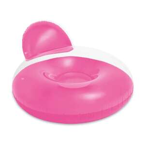 INTEX Pillow-back dmuchany fotel do basenu, różowy - Intex