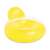 INTEX Pillow-back dmuchany fotel do basenu, żółty
