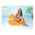 INTEX Pillow-back поплавък за басейн, оранжев, 137x122cm, жена се отпуска