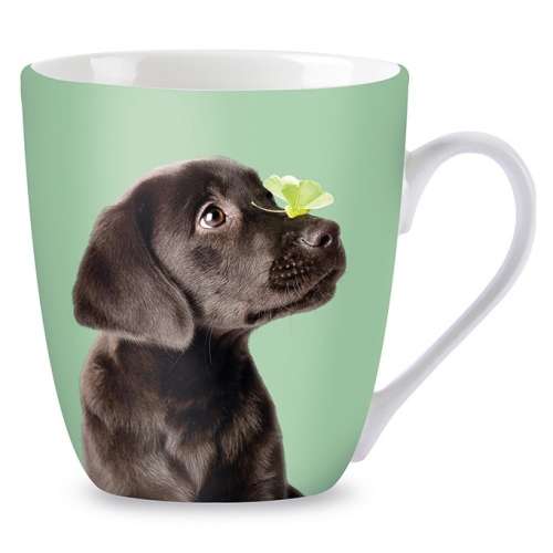 Porcelán Bögre - Labrador kutya #zöld 30831772