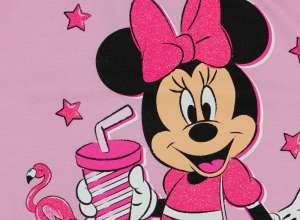 Disney kislány Trikó - Minnie Mouse #rózsaszín - 74-es méret 30831976 "Minnie"  Gyerek trikók, atléták