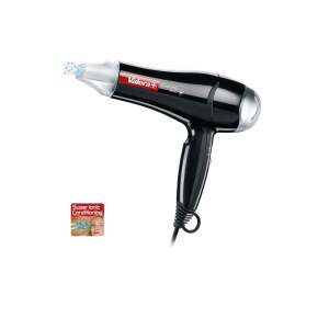 Valera Excel 2000 Ionic black hair dryer with ionic technology for smooth and shiny hair - Valera