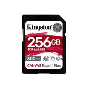 Kingston Technology Canvas React Plus 256 GB SD UHS-II Class 10 58124800 