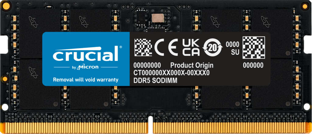 Crucial ct32g48c40s5 memóriamodul 32 gb 1 x 32 gb ddr5 4800 mhz