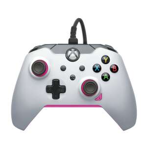PDP Wired, Xbox Series X|S, Xbox One, PC, Fuse White, Kabelgebundener Controller 90628807 - Controller