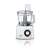 Bosch MultiTalent 8 food processor, white and grey, front view