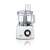 Bosch MultiTalent 8 food processor, white and grey, front view