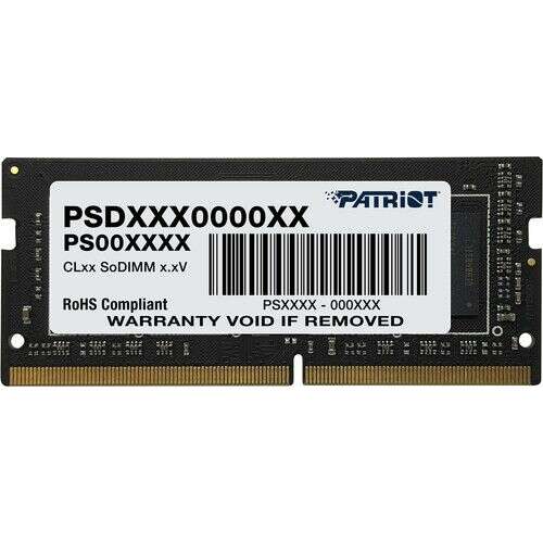 Moduł pamięci Patriot Memory Signature PSD416G240081S 16GB DDR4 2400MHz
