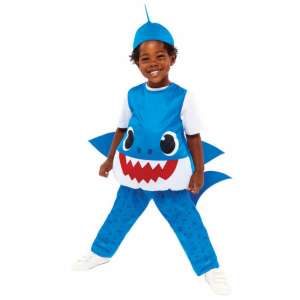 Baby Shark Daddy costume for kids, blue shark costume for boys, 2-3 years old - OEM