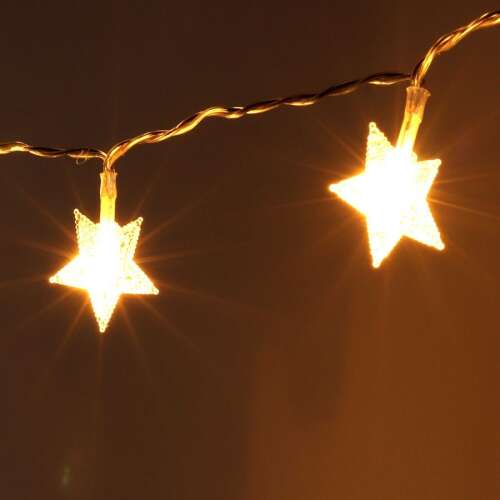 Iris Fixed Light USB LED Star String Light 6m - Teplá biela