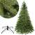 Springos 210 cm realistic artificial spruce Christmas tree with stand and box