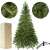 Springos Realistic Artificial Fir Tree - 210 cm - Spruce, with Stand 78666411