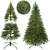 Springos Realistic Artificial Fir Tree - 210 cm - Spruce, with Stand 78666411