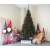 Springos 250 cm artificial Christmas tree, Caucasian spruce, decorated with ornaments and lights, in a room setting