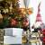 Decorated Springos Caucasian Spruce Artificial Christmas Tree with gifts