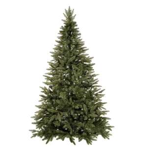 150 cm-es műfenyő, élethű lucfenyő, állvánnyal - Springos