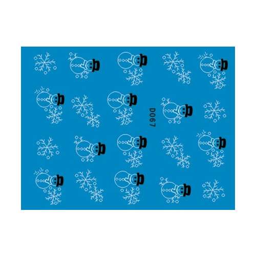 Karácsonyi matrica - D067 46587310