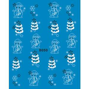 Karácsonyi matrica - D050 46587312 - Körömmatrica