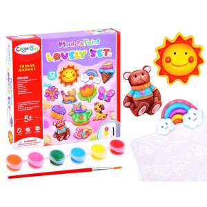 ColorDay Mould & Paint Lovely Set DIY Hűtőmágnes készítő szett gyerekeknek - Kreatív játék