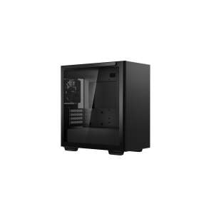 DeepCool MACUBE 110 Fekete Midi Torony PC Ház edzett üveg oldallappal - DeepCool
