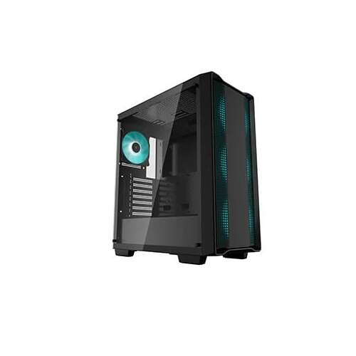 Carcasă PC DeepCool CC560 Midi Tower Negru cu Sticlă Securizată