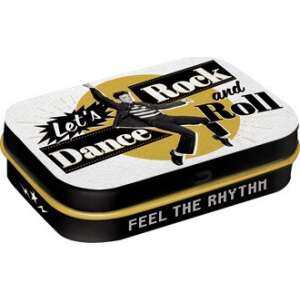 Retro Elvis Let's Dance Rock 'n' Roll Mint Tin - Cukorka