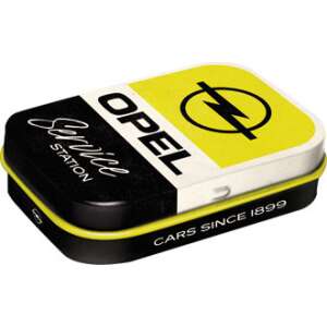Opel Service Station tin with mints - Cukorka