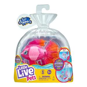 Little Live Pets Lil Dippers interaktives schwimmendes Fisch, rosa, Einzelpackverpackung - Interaktive Kinderspiele