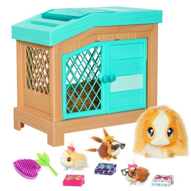 Little Live Pets interaktív Mama Surprise tengerimalac bébi hörcsögökkel