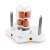 Hyundai Hot Dog Maker HDM120, biely ohrievač na hotdogy s 6 držiakmi na vajcia