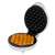 Home gofrikehely sütő buborék - Bubble - gofrisütő HG BG 30, alb, deschis, cu waffle cu bule