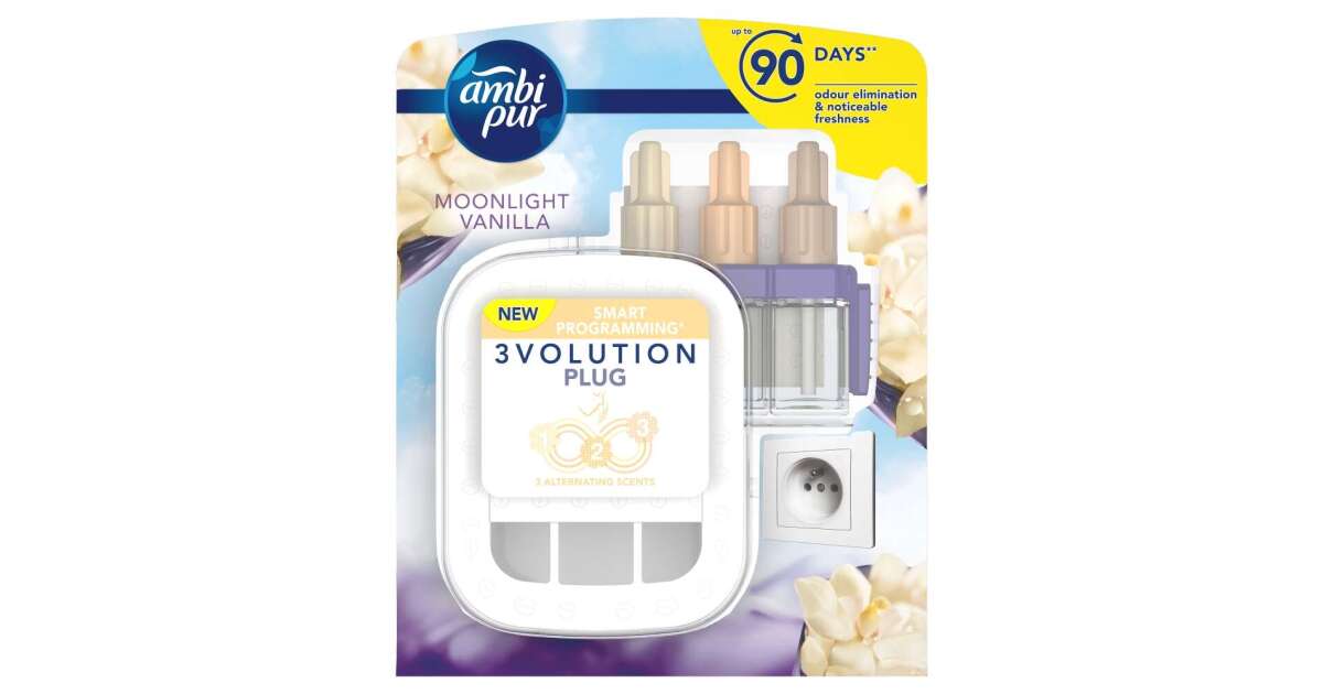 Ambipur 3Volution Starter Kit Biscotto Alla Vaniglia 1pz