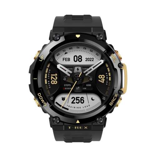 Amazfit T-Rex 2 Smartwatch #black-gold