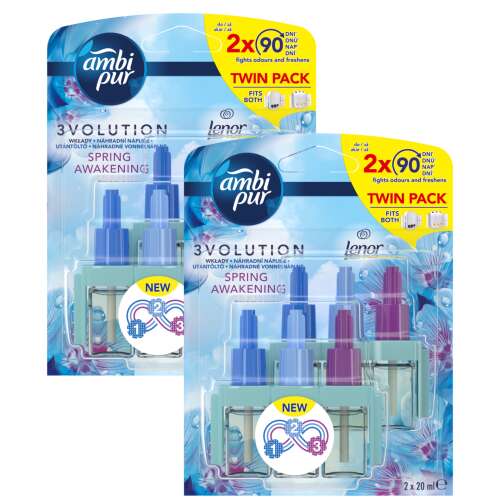 Ambi Pur 3volution Spring Awakening Doplnenie do elektrického osviežovača vzduchu, 2 x 20ml