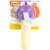 Winfun plush rattle toy with an elephant head, for babies