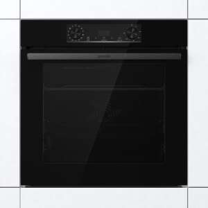 Gorenje BOS6737E13BG beépíthető sütő, fekete, elülső nézet - Sütő