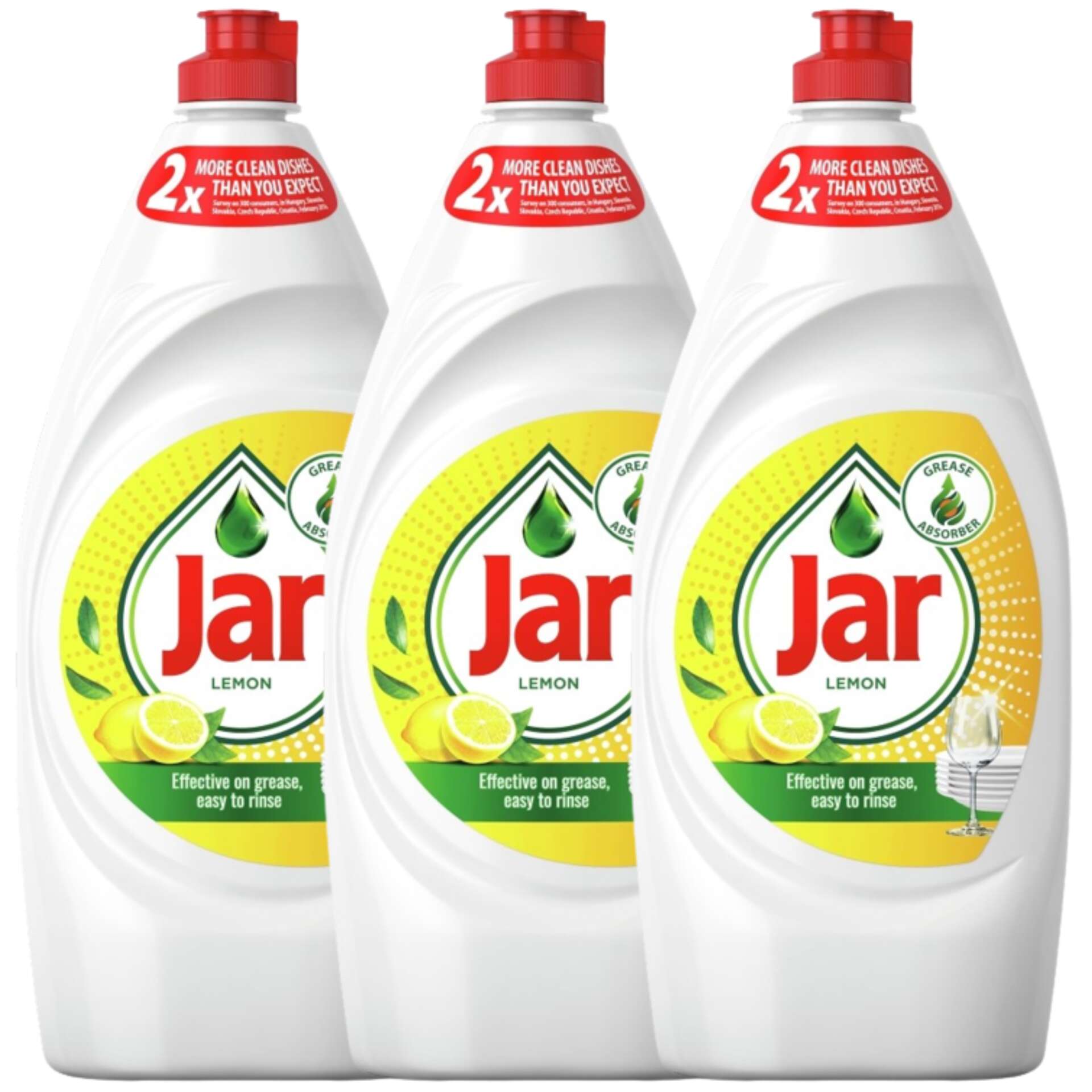E-shop Jar prostriedok na umývanie riadu Lemon 3x900ml