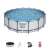 Bestway Steel Pro Max 488cm kerek medence szett tartozékokkal