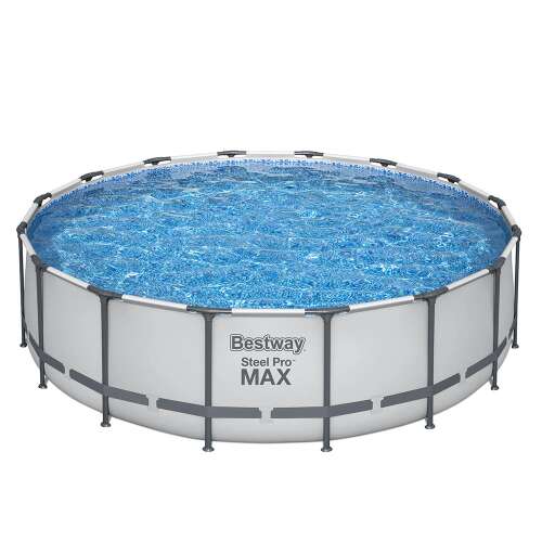 Bestway Steel Pro MAX fémvázas medence, 4,88m átmérő, 1,22m magasság
