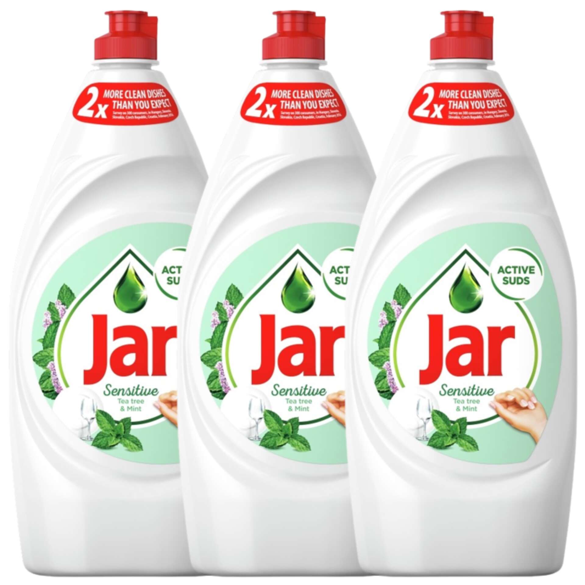 E-shop Jar na umývanie riadu Tea Tree &amp;amp; Mint 3x900ml