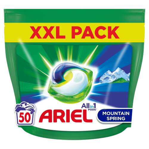 Ariel Allin1 PODS Mountain Spring Waschkapsel für 50 Waschgänge
