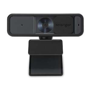Webcam Kensington W2000 1080p cu autofocus, negru, vedere din față - Camere web