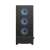Fractal Design Pop XL Air RGB Black PC Case Front View with RGB Fans