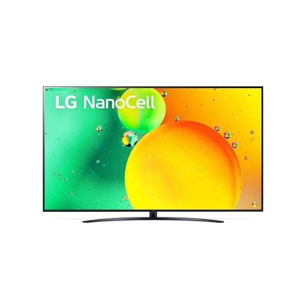 Lg 75" 75nano763qa 4k uhd nanocell smart led televízió, 189 cm, t...