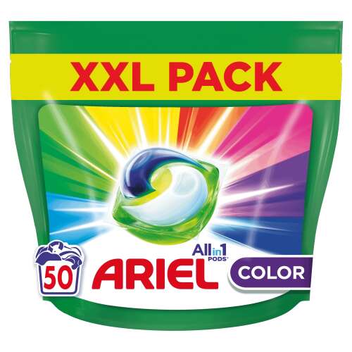 Kapsułki do prania Ariel All-in-1 PODS Color, XXL opakowanie, 50 prań