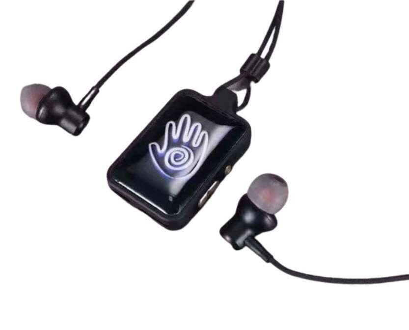 Bluetooth v5.0 Fülhallgató, beépített mikrofonnal, Világító Nyakl...
