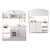 Pepita XXL Play Kitchen with 12 Accessories in Grey, a large wooden play kitchen with a stove, sink, microwave, and storage shelves, perfect for imaginative play